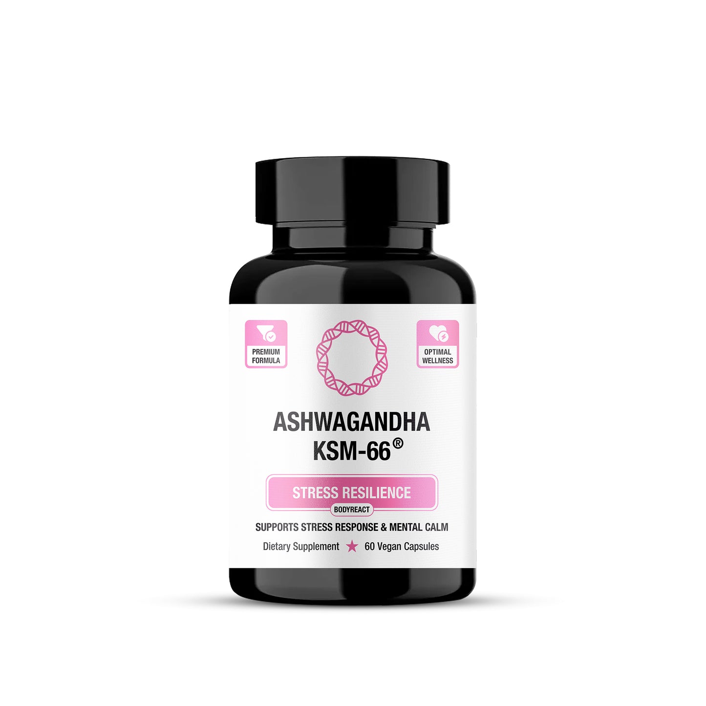 KSM-66 Ashwagandha – Advanced Stress, Mood & Hormonal Support (60 Capsules)