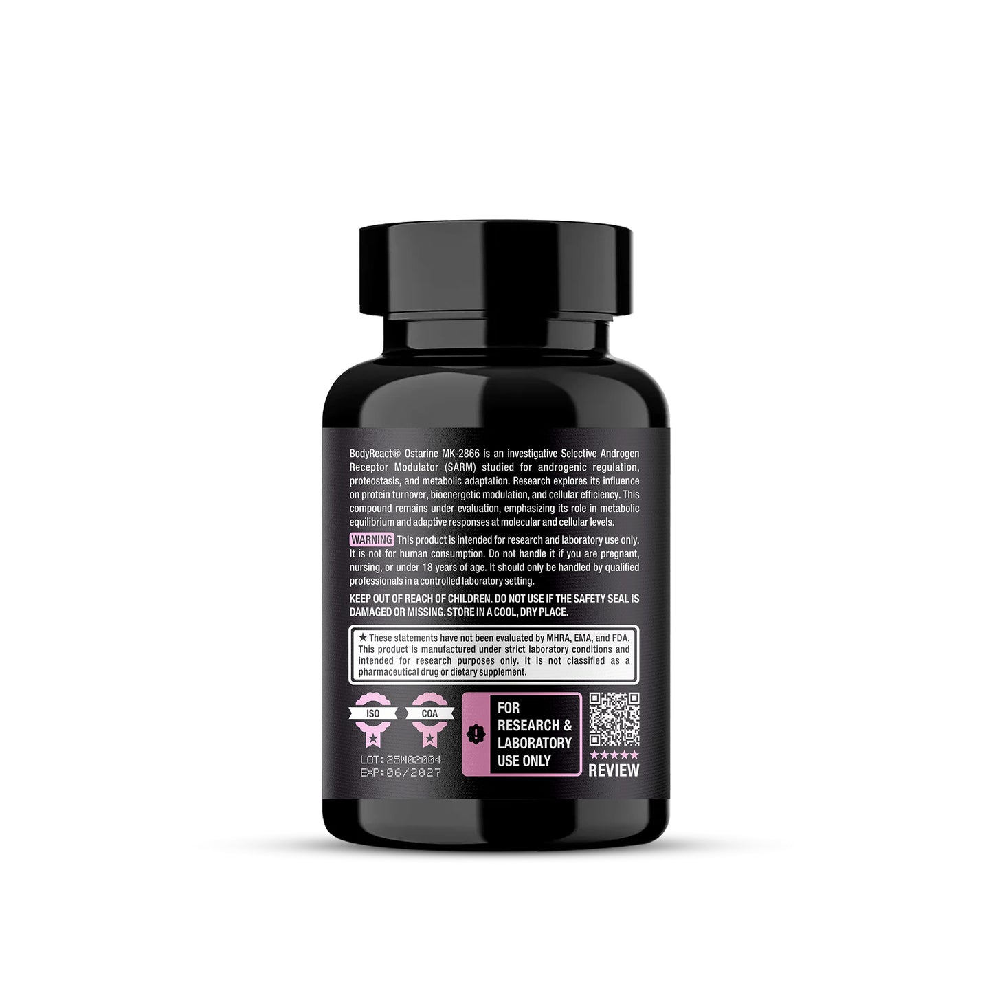 Ostarine MK-2866 – Lean Muscle & Fat-Burning SARM (60 Capsules)