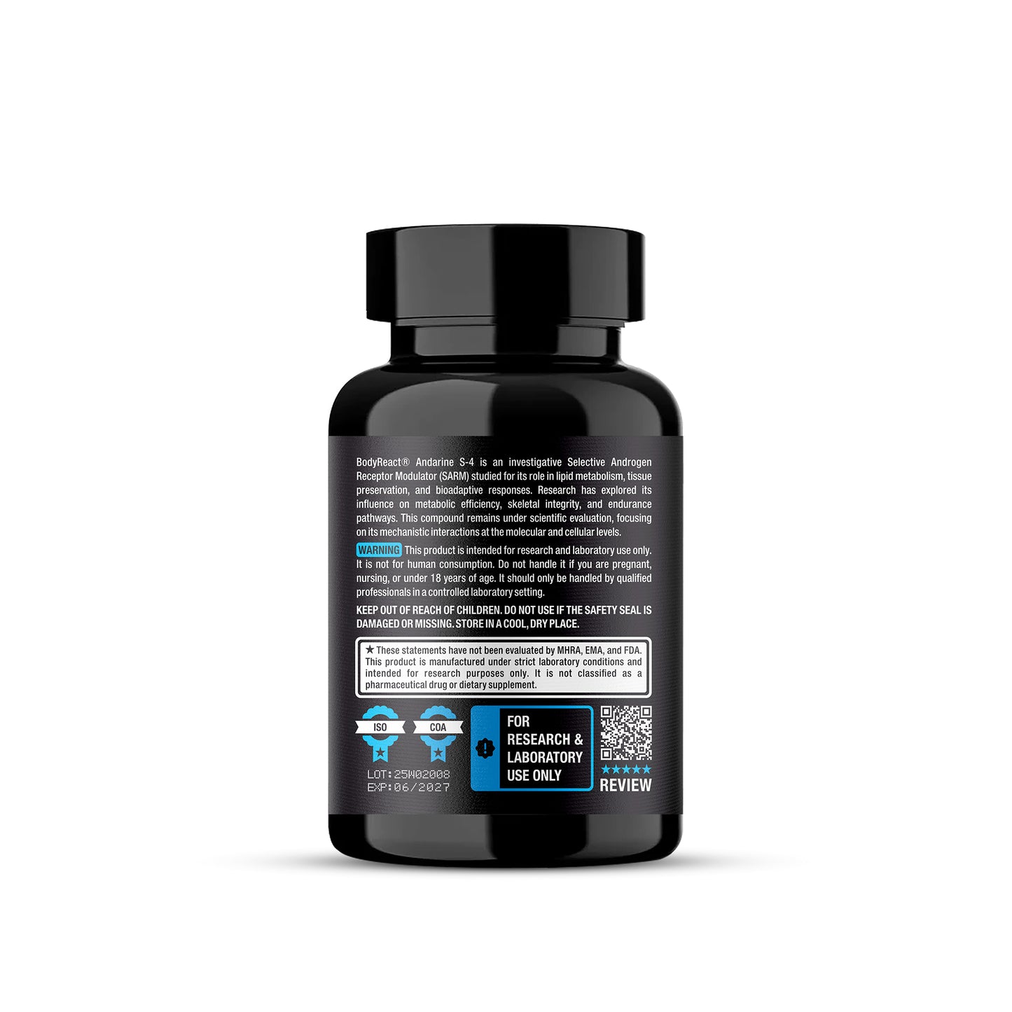 Andarine S-4 – Fat-Loss & Lean Muscle SARMs Capsule (60 Capsules)