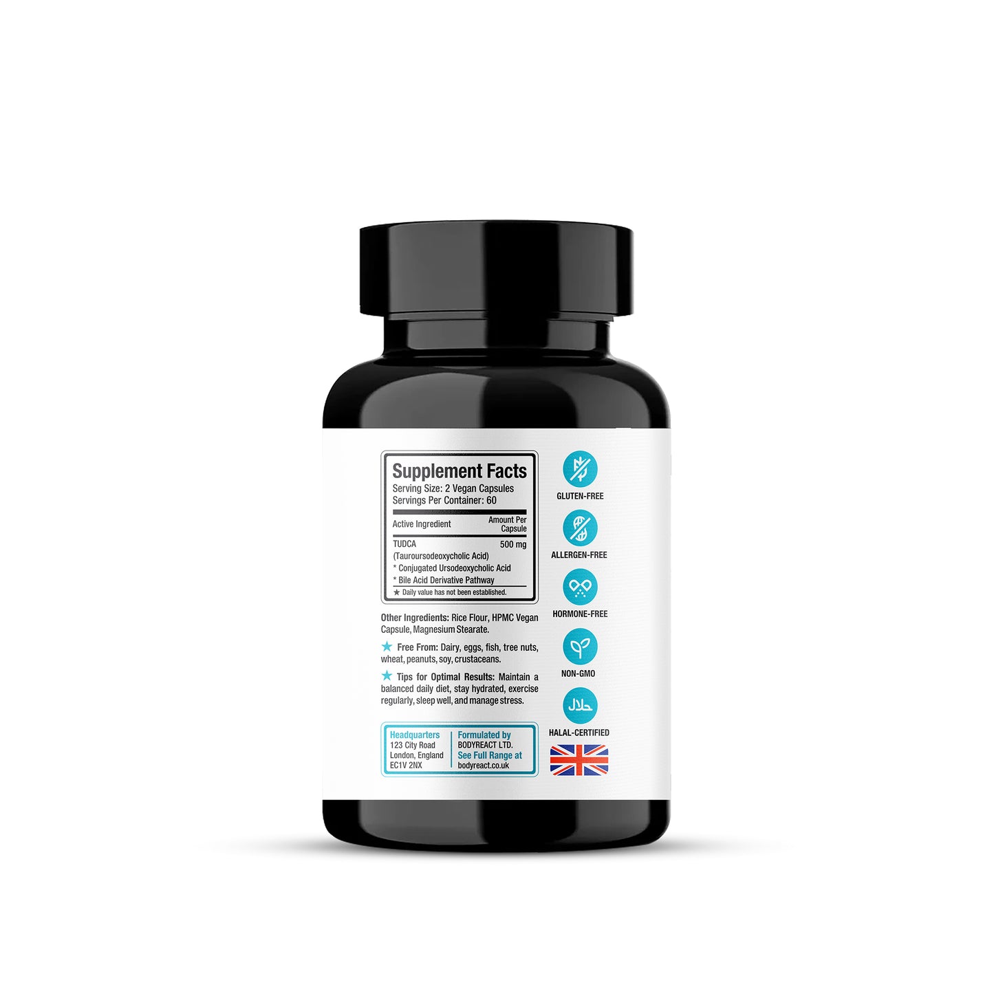 TUDCA – Advanced Liver Support & Cycle Protection Formula (60 Capsules)