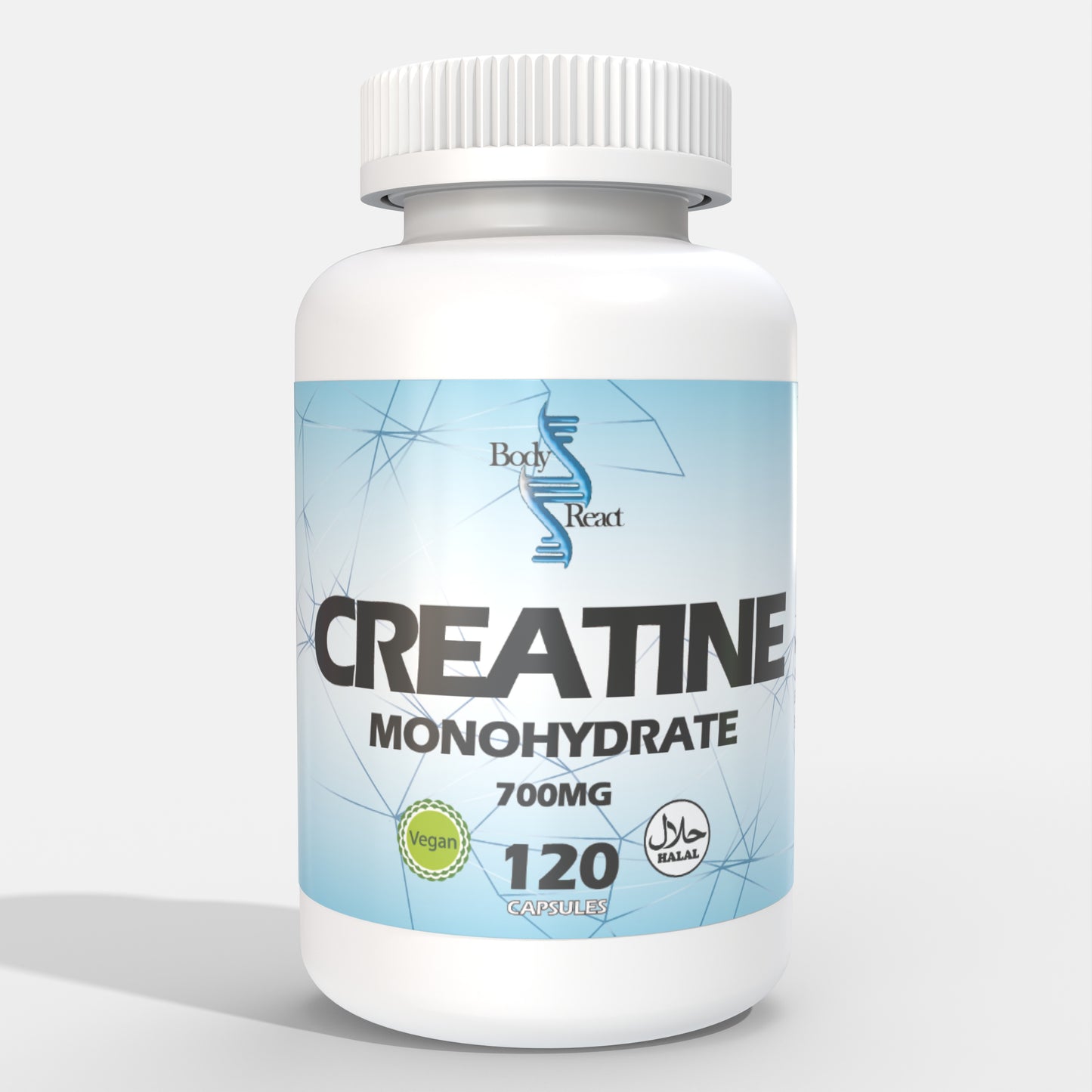 Creatine Monohydrate – Muscle Strength, ATP & Recovery Support (120 Capsules)