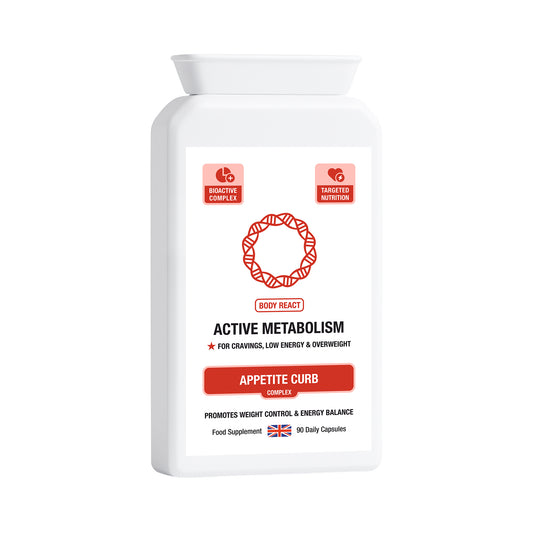 Active Metabolism Complex – Appetite Control & Energy Boost with Botanicals, Caffeine & B6 (90 Capsules)