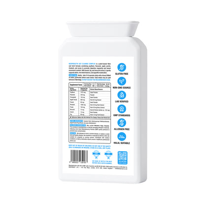 Gut Cleanse Complex – Plant-Based Prebiotic Fibres for Digestion, Bloating & Craving Control (100 Capsules)